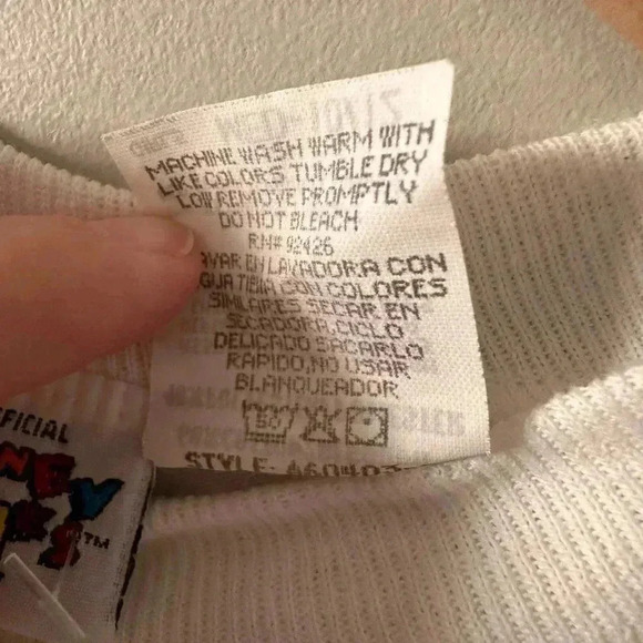 Looney Tunes 90s Vintage Y2K Tweety Bird Tee T Shirt Kids Medium Sz 10 12 1997 - Picture 12 of 12